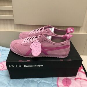 Asics Pink Low Sneakers